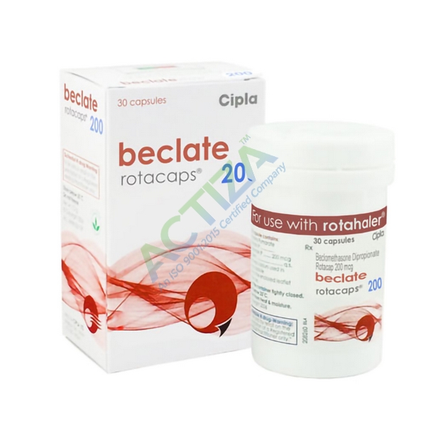 Beclate Rotacaps 200 mcg