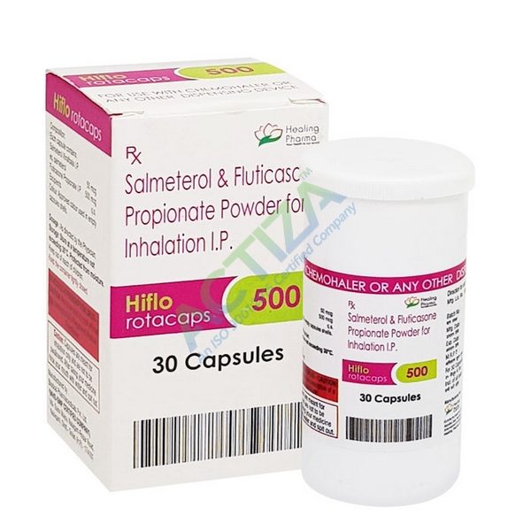 Hiflo Rotacaps 500 mcg
