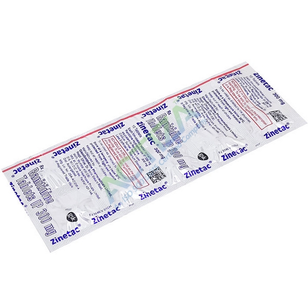 Zinetac 300 Mg