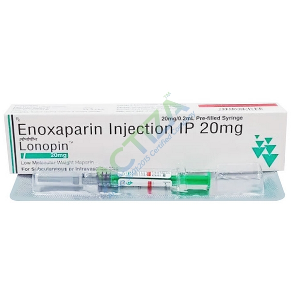 Lonopin 20 mg Injection