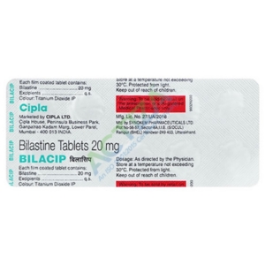 Bilacip 20 Mg