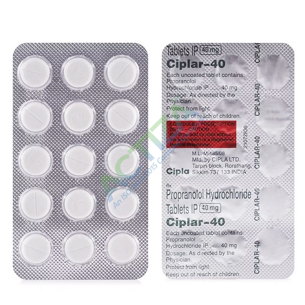 Ciplar 40 Mg