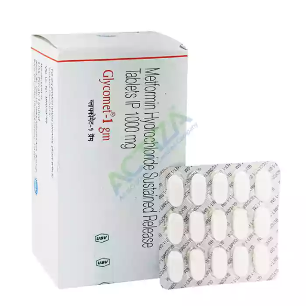 Glycomet 1000 Mg (Metformin)