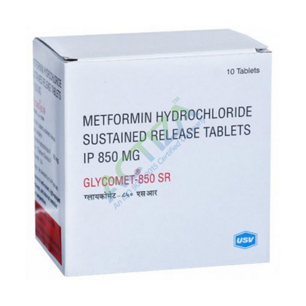 Glycomet 850 SR Tablet