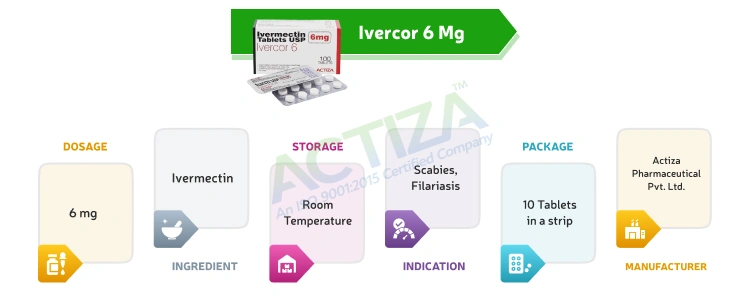 ivercor 6 mg