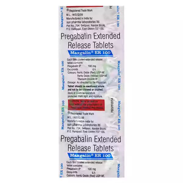 Maxgalin 100 Mg