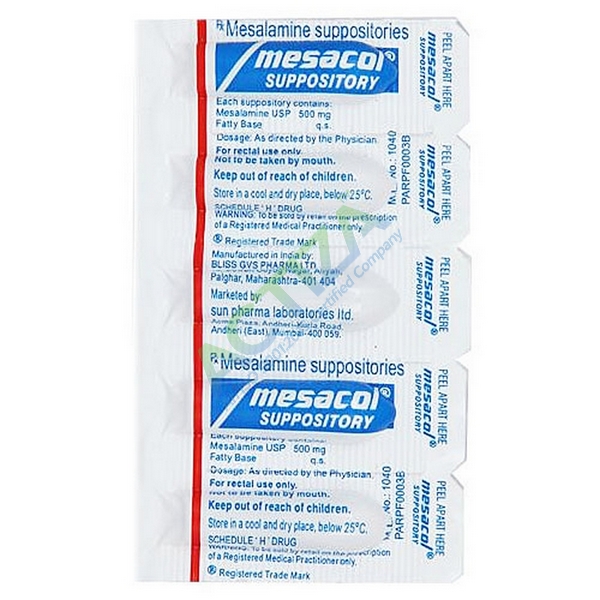 Mesacol Suppository