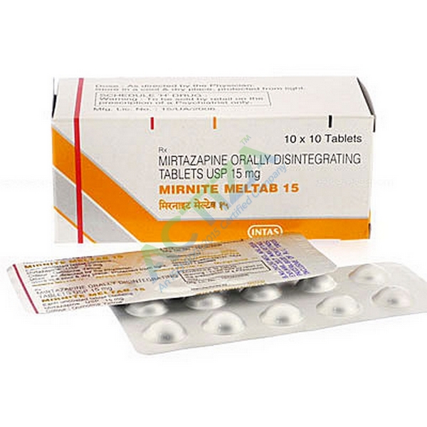 Mirnite Meltab 15 Mg