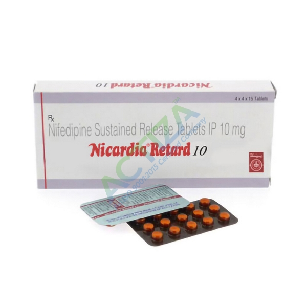 Nicardia Retard 10mg