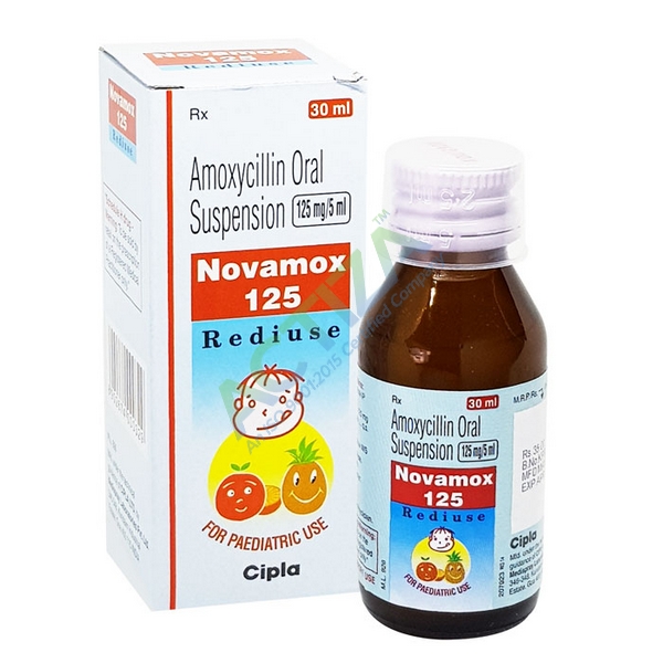 Novamox Syrup 125 Mg