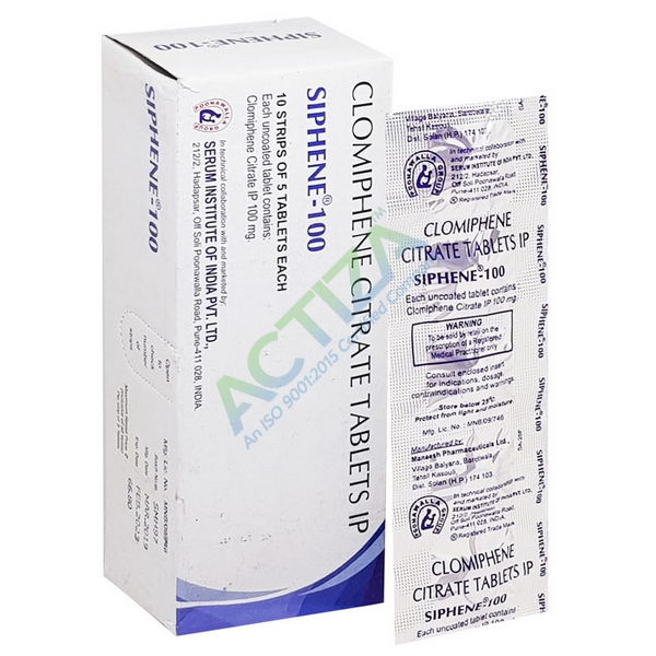 Siphene 100 Mg Tablet