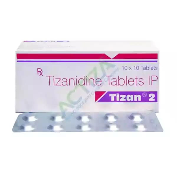 Tizanidine 2 mg