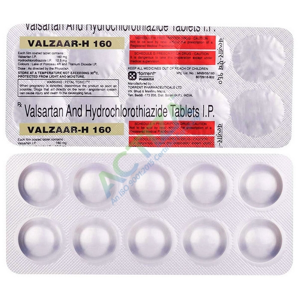 Valzaar-H 160 Mg