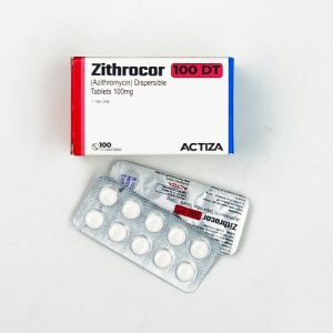 Zithrocor DT 100mg (Azithromycin)