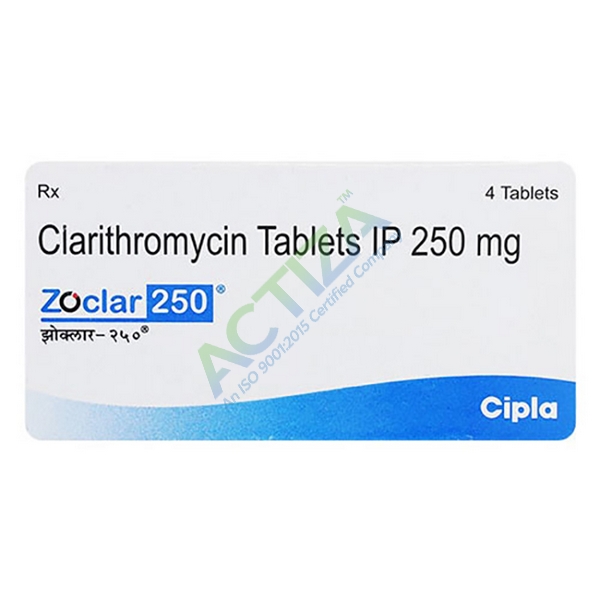 Zoclar 250 Mg