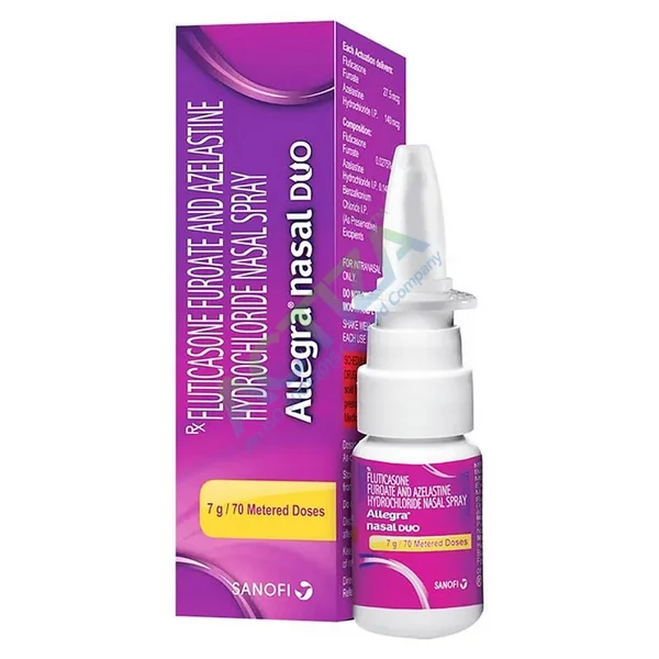 allegra nasal duo spray