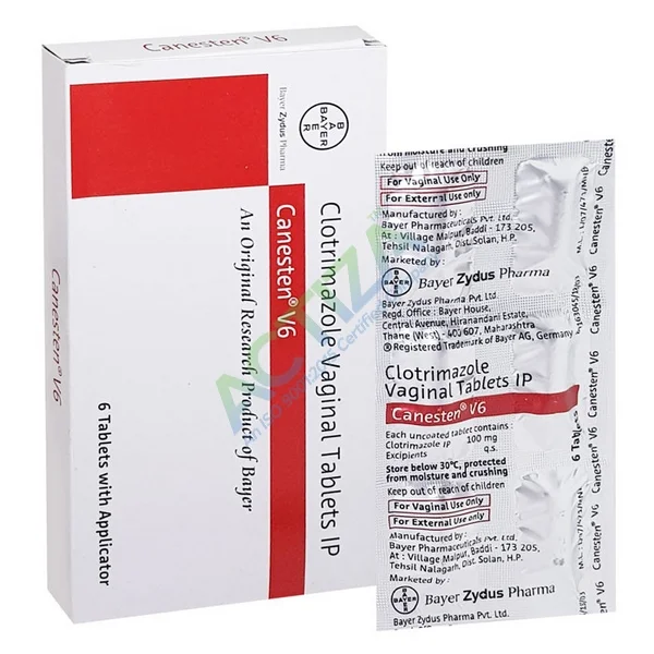 canesten v6 100 mg