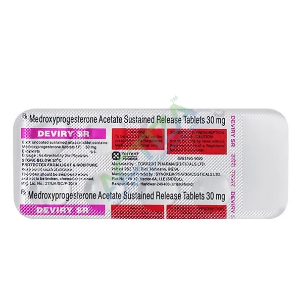 deviry sr 30 mg
