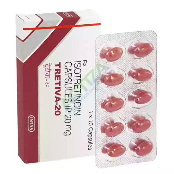 Tretiva 20 Mg Soft Capsule (Isotretinoin)
