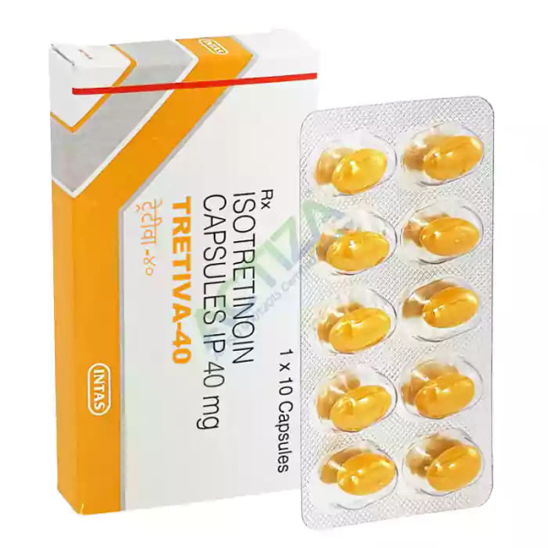 Tretiva 40 Mg Soft Capsule (Isotretinoin)