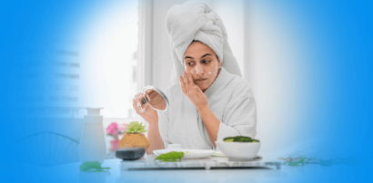 Daily skincare routine for glowing skin