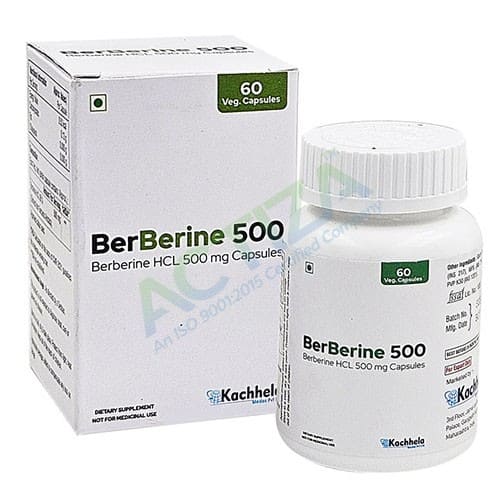 Berberine 500 mg Capsules
