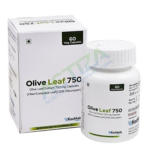 OliveLeaf Extract 750 mg Capsules