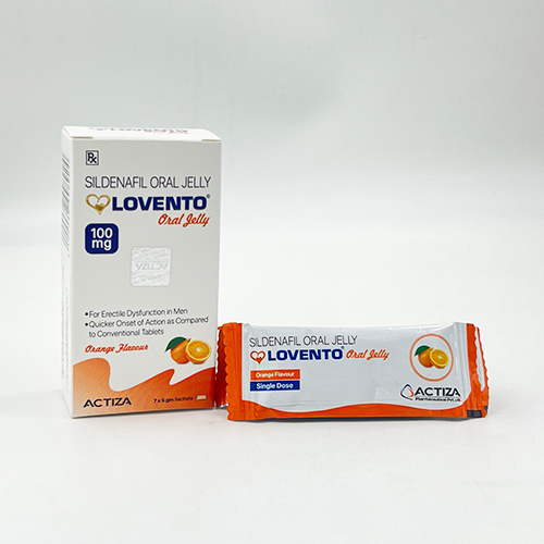 Lovento Oral Jelly Orange (Sildenafil Citrate)