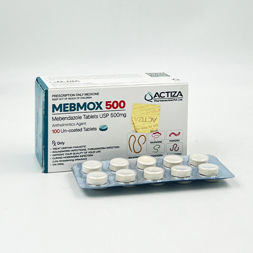 Membox 500 mg (Mebendazole USP)