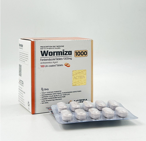 Wormiza 1000 Mg (Fenbendazole)