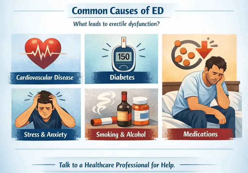 common causes of ed