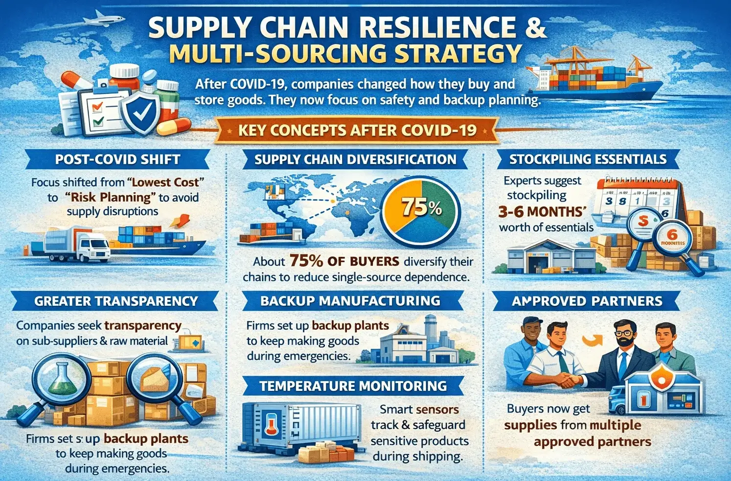 supply chain resilience & multi-sourcing strategy