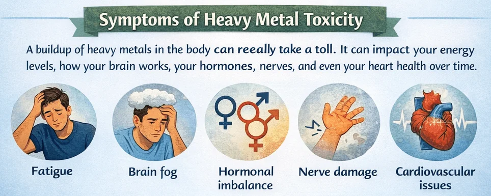 symptoms of heavy metal toxicity