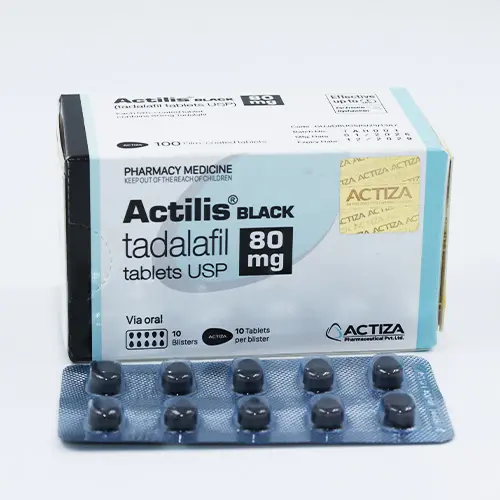 actilis black 80 mg tadalafil
