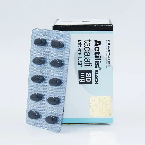 actilis black 80mg tadalafil