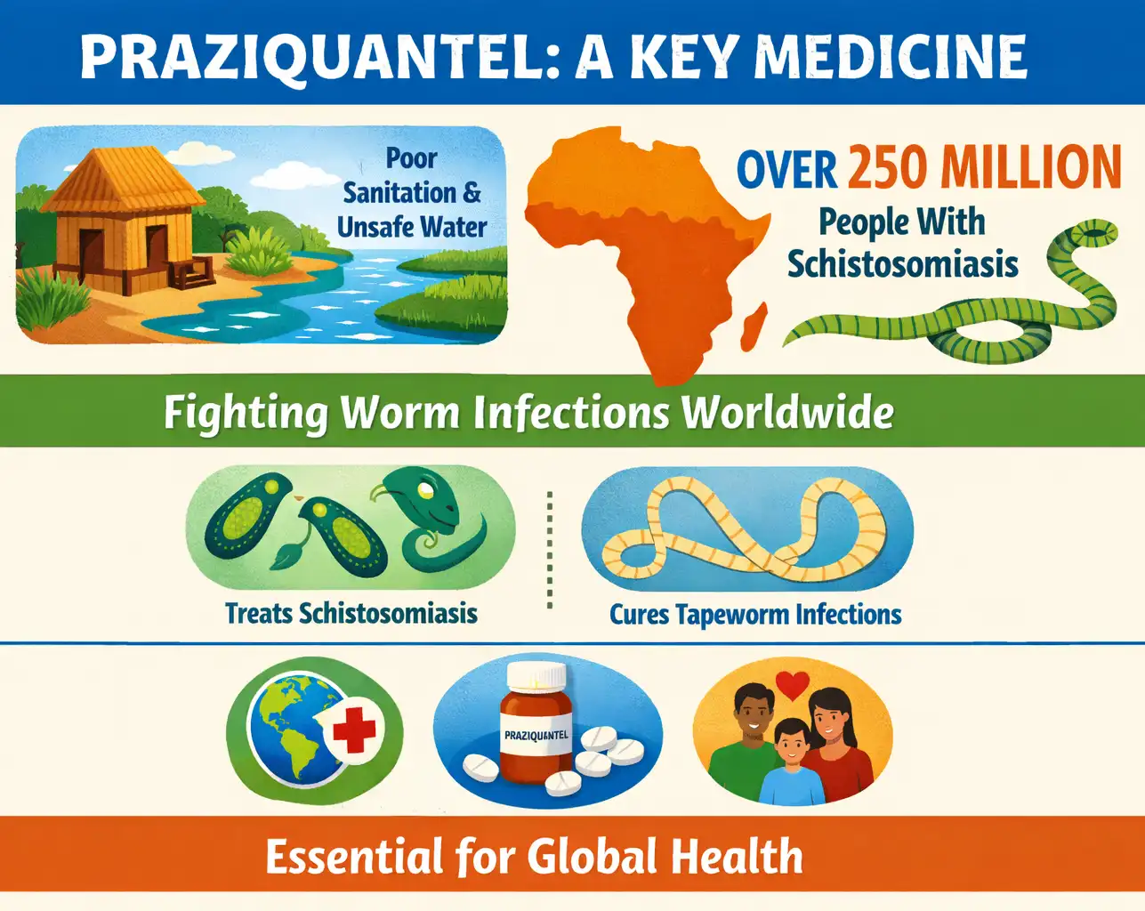 praziquantel- A key medicine