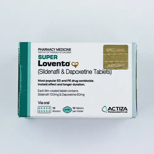 super lovento 160mg (sildenafil dapoxetine)