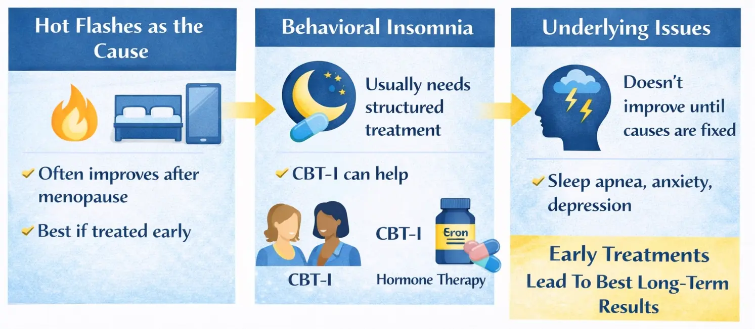 does menopause insomnia get better with age