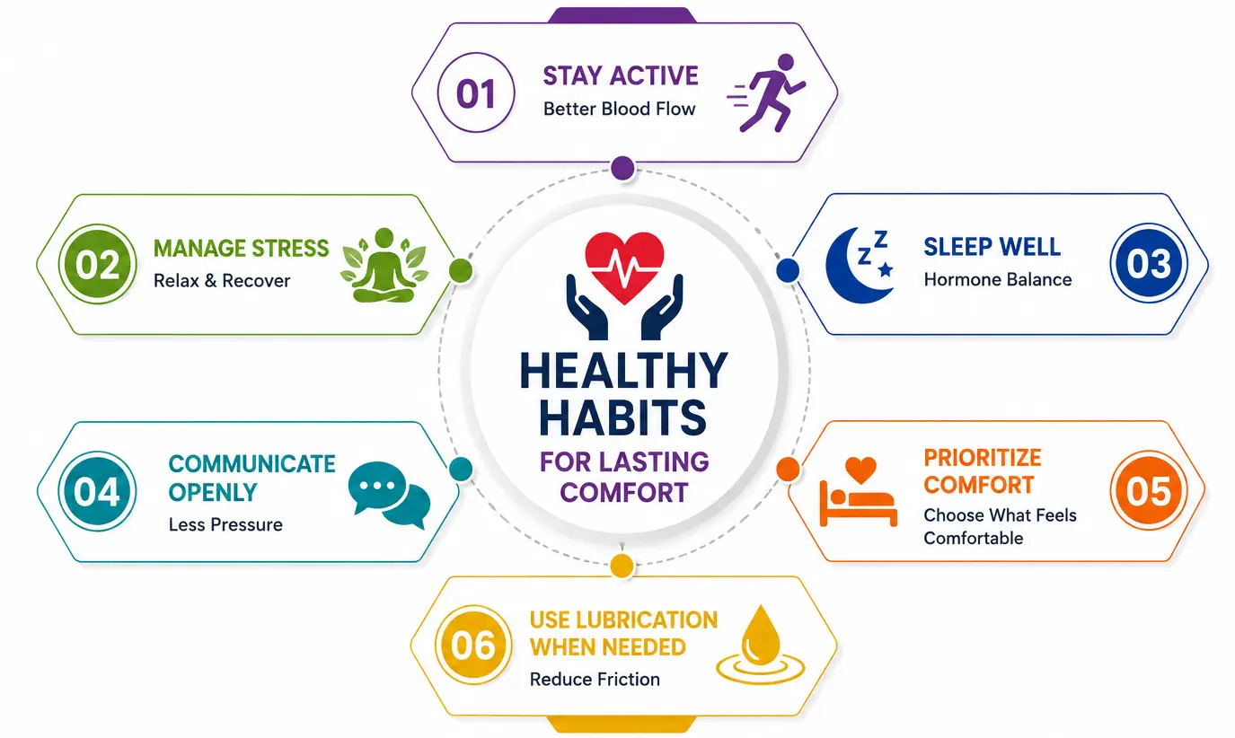 healthy habits for lasting comfort