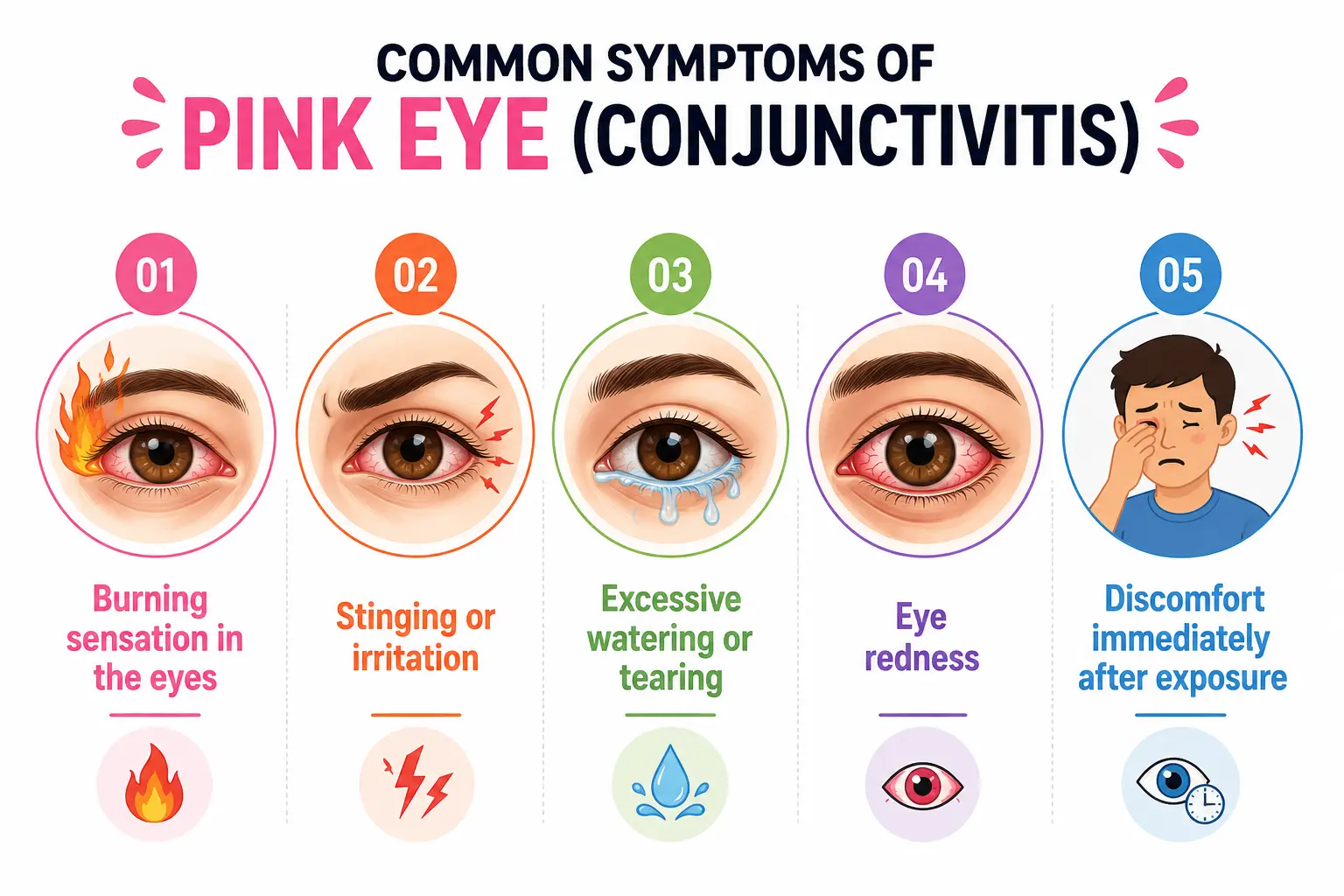 common daily-life causes of pink eye