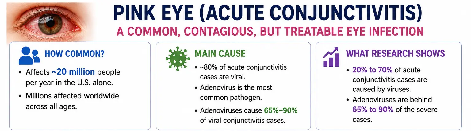 Pink eye (acute conjunctivitis)